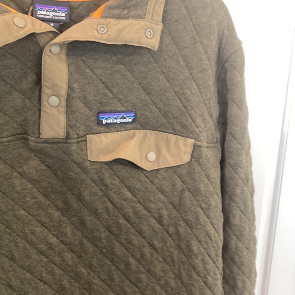 *Great Condition* Patagonia Quilted Pullover - Olive Green - Picture 4 of 8